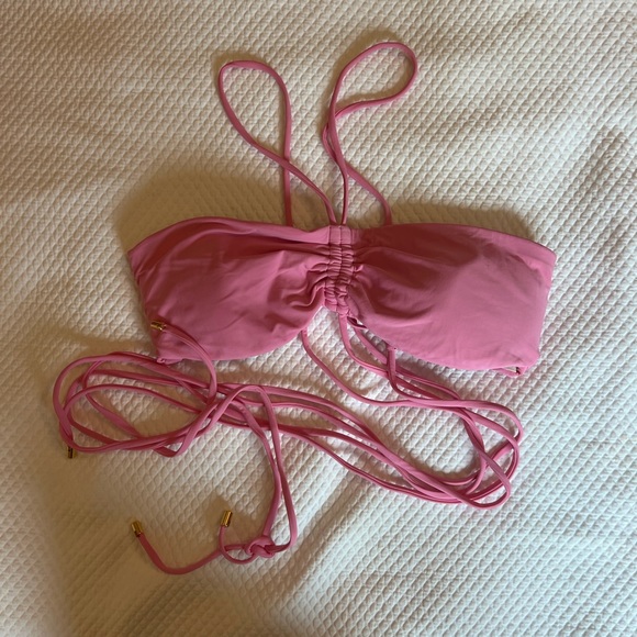 PQ SWIM Sky Strappy Top in Aura - Picture 4 of 5